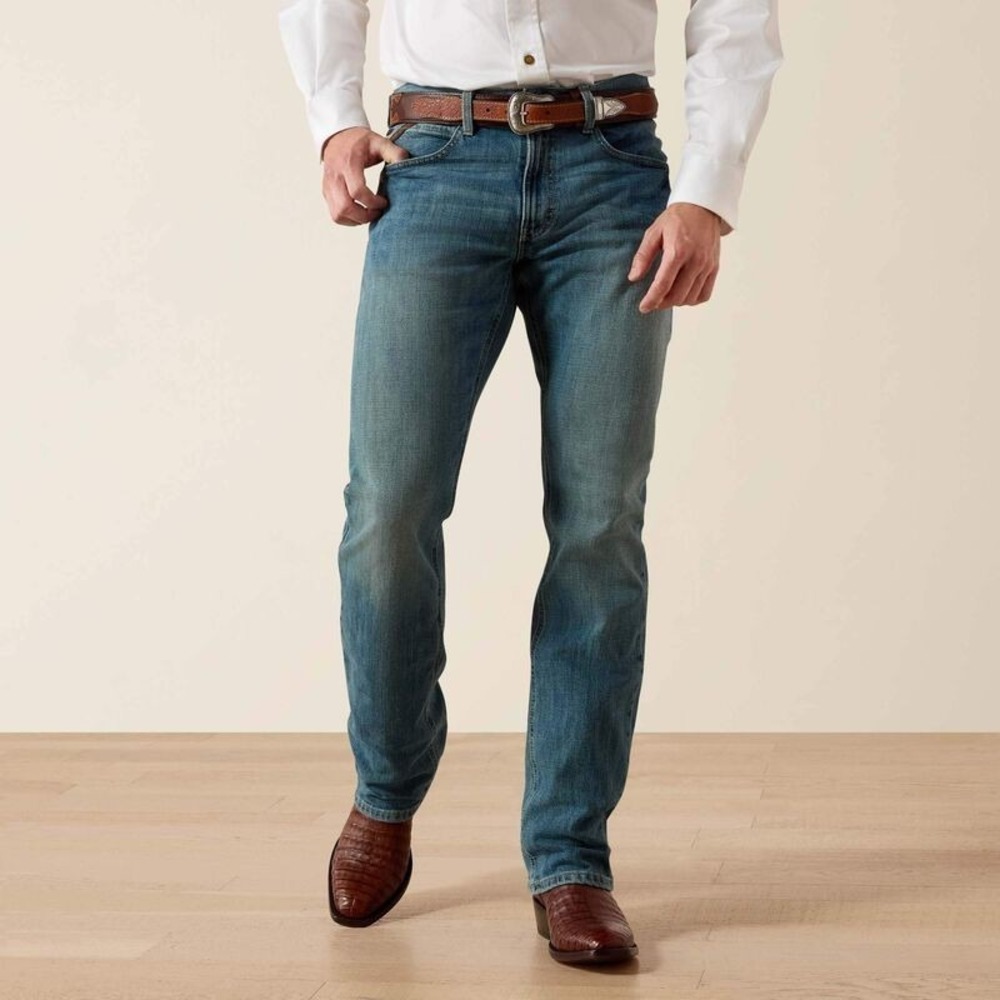 Ariat Legacy M4 Relaxed Straight Leg Jeans 38x32 Workwear Western Cowboy Sawyer